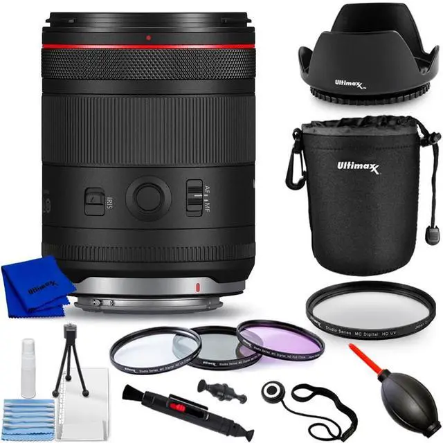 Main image of Canon RF 35mm f/1.4 L VCM Lens (Canon RF) 6710C002 - 10PC Accessory Bundle