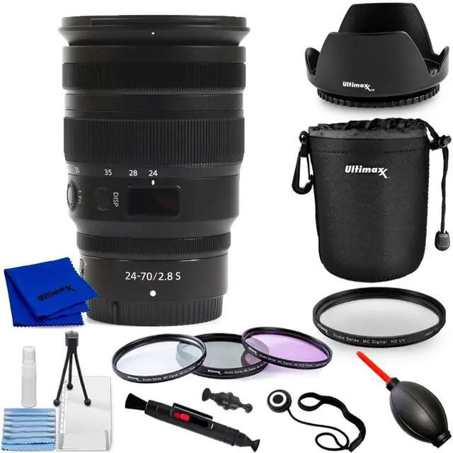 Main image of Nikon NIKKOR Z 24-70mm f/2.8 S II Lens 20129 - 10PC Accessory Bundle