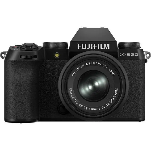 Alt view image 2 of 5 - FUJIFILM X-S20 Mirrorless Camera with 15-45mm Lens 16781943 - 7PC Accessory Kit