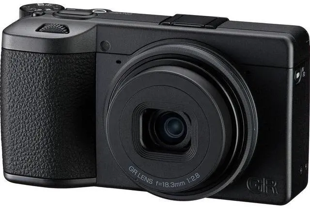 Alt view image 2 of 5 - Ricoh GR IV Monochrome Digital Camera 01582 - 7PC Accessory Bundle