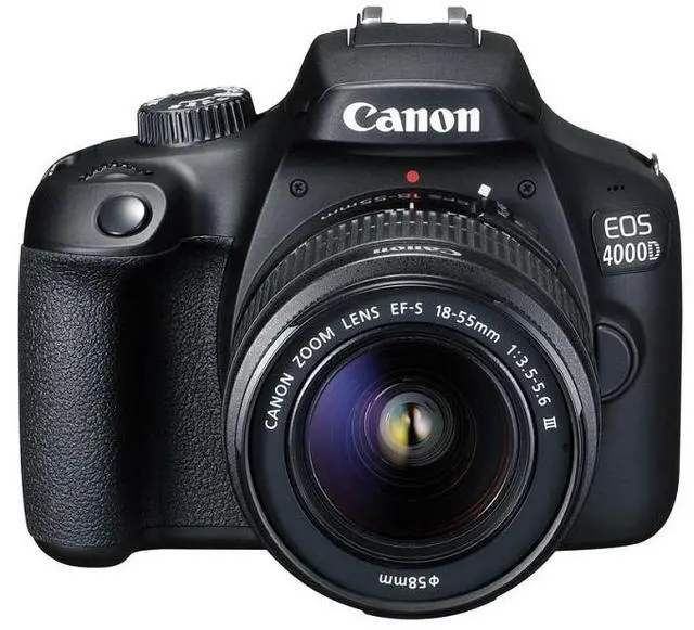 Alt view image 5 of 5 - Canon EOS 4000D / Rebel T100 18-55mm + 75-300mm + 500mm + 650-1300mm 64GB Bundle