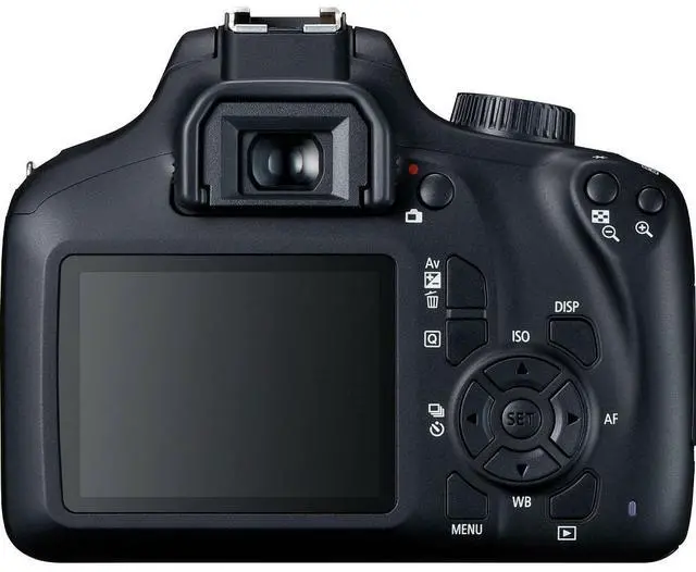 Alt view image 3 of 5 - Canon EOS 4000D / Rebel T100 with 18-55mm III + 75-300mm Lenses - 64GB Bundle
