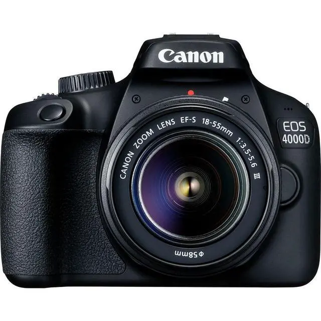 Alt view image 2 of 5 - Canon EOS 4000D / Rebel T100 with 18-55mm Lens + 64GB + Filter Kit Bundle