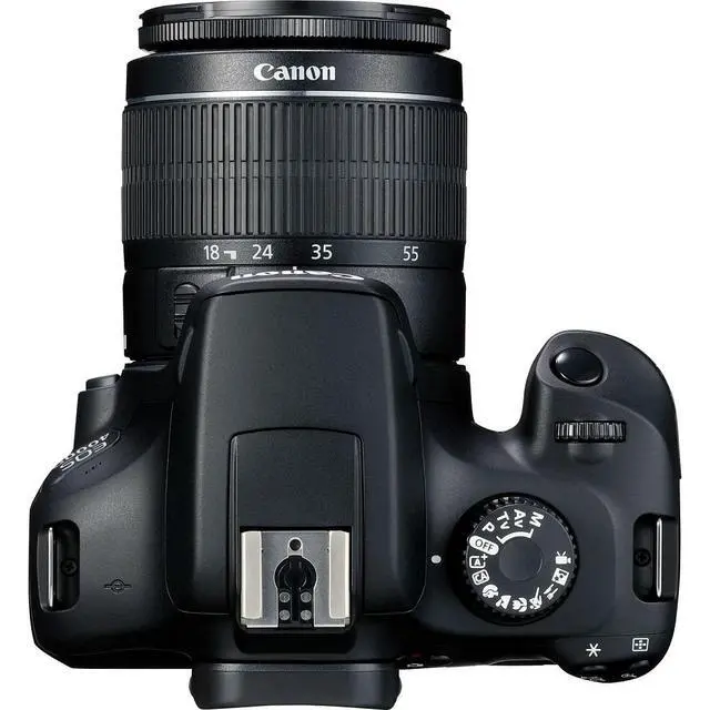 Alt view image 5 of 5 - Canon EOS 4000D / Rebel T100 4 Lenses 18-55mm + 75-300mm + 64GB Top Value Bundle