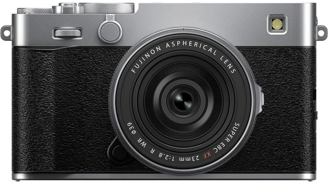 Main image of FUJIFILM X-E5 Mirrorless Camera with XF 23mm f/2.8 Lens (Silver)