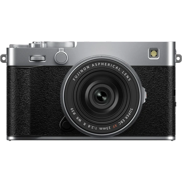 Alt view image 2 of 5 - FUJIFILM X-E5 Mirrorless Camera and XF 23mm f/2.8 Lens (Silver) - 12PC Bundle
