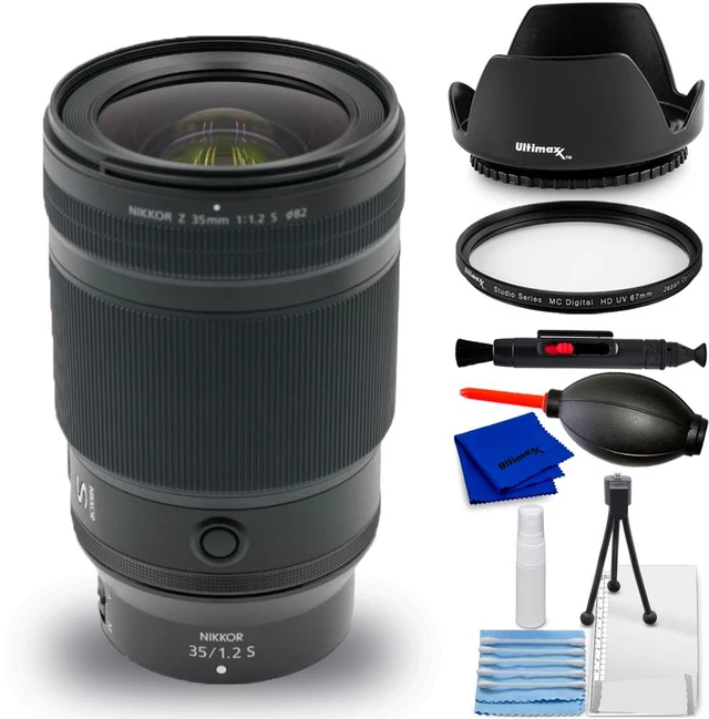 Main image of Nikon NIKKOR Z 35mm f/1.2 S Lens (Nikon Z) 20124 - 7PC Accessory Bundle
