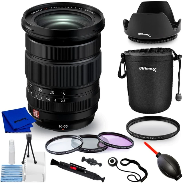 Main image of FUJIFILM XF 16-55mm f/2.8 R LM WR II Lens 16836580 - 10PC Accessory Kit
