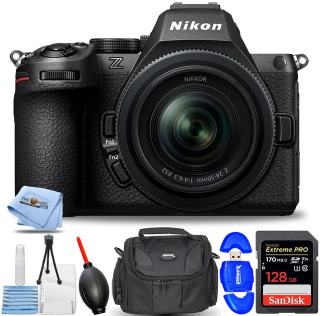 Main image of Nikon Z5 II Mirrorless Camera with 24-50mm f/4-6.3 Lens 2018 - 7PC Bundle Kit