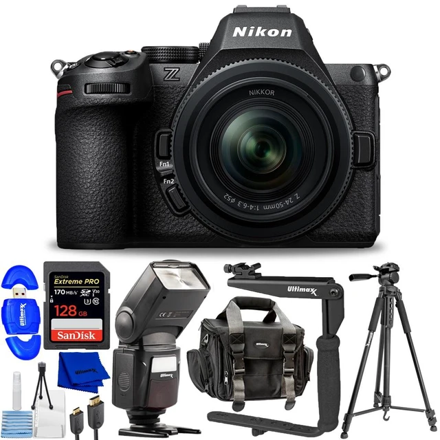 Main image of Nikon Z5 II Mirrorless Camera with 24-50mm f/4-6.3 Lens 2018 - 10PC Bundle Kit