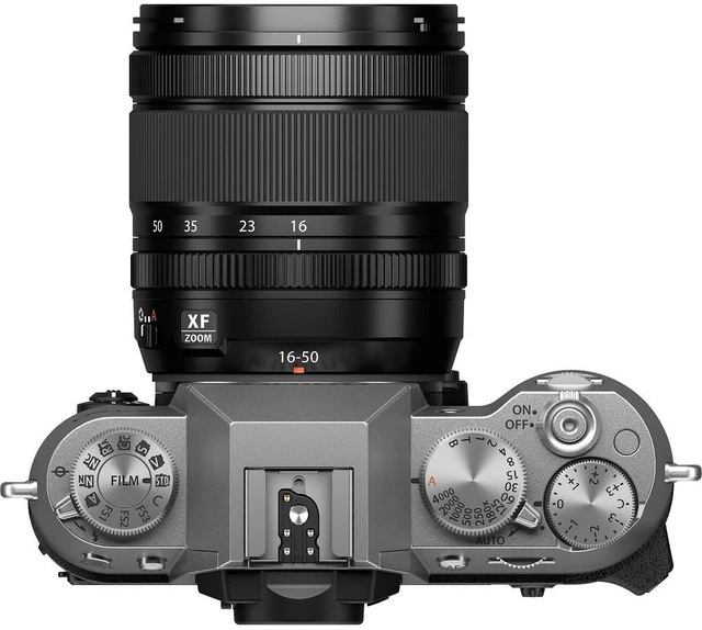 Alt view image 6 of 6 - FUJIFILM X-T50 Mirrorless Camera with XF 16-50mm f/2.8-4.8 Lens Silver - Bundle