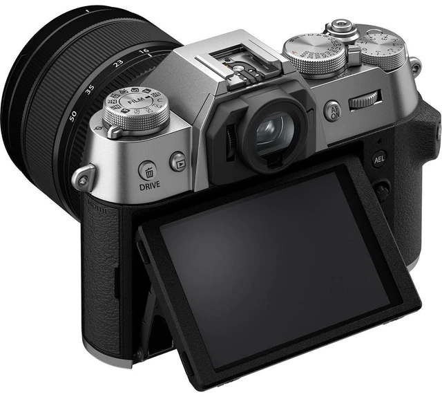Alt view image 5 of 6 - FUJIFILM X-T50 Mirrorless Camera with XF 16-50mm f/2.8-4.8 Lens Silver - Bundle