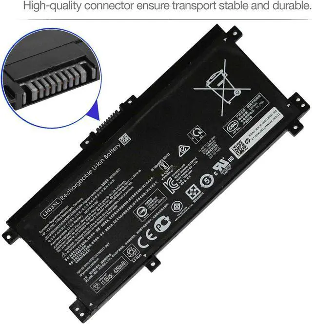 Alt view image 4 of 7 - LK03XL L09281-855 916814-855 Battery for HP Envy X360 15m-bp0xx bp1xx bq0xx bq1xx bq021dxcn0xxx cn1xxx cn0011dx cn0012dx cp0xxx cp0011dx 17m-ae0xx ae1xx ae111dx bw0xxx bw0013dx ce0xxx ce1xxx ce101
