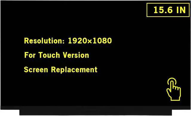 Main image of 15.6" New Screen Replacement for Dell Inspiron 15 5584 i5584 P85F P85F001 T1NG3 FHD 1920x1080 40Pin Touch Version LED LCD Display Screen Panel