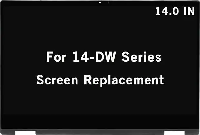 Main image of 14.0" Replacement for HP Pavilion x360 14m-dw 14t-dw 14m-dw0xxx 14m-dw0000 14t-dw000 14m-dw0013dx 14m-dw0023dx FHD 1920x1080 IPS LCD Display Touch Screen Digitizer Assembly Bezel with Control Board