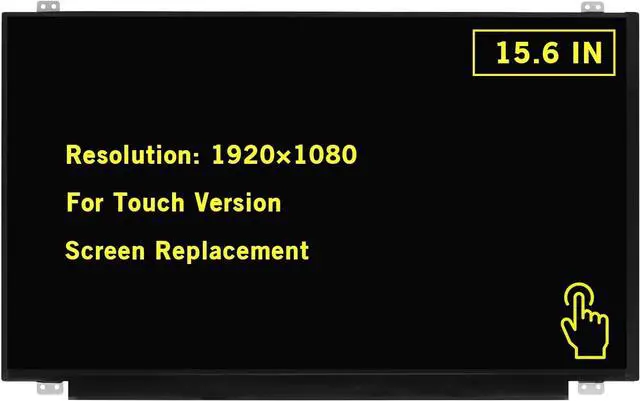 Main image of NUOLAISUN 15.6" New Screen Replacement for Lenovo ThinkPad T580 20L9001JUS 20L9001KUS 20L9001LUS FHD 1920x1080 40Pin Touch Screen LED LCD Display Screen Panel