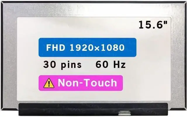 Main image of 15.6" for Lenovo Legion Y540 81SY Series Screen Replacement LCD Display Panel (30 pins Non-Touch)