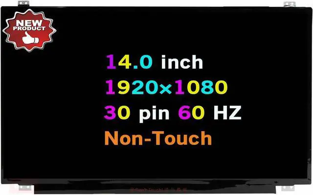 Main image of NUOLAISUN 14.0" LCD Non-Touch Screen Replacement B140HAN02.1 B140HAN02.4 B140HAN02.6 for Dell Latitude 14 5420 5424 Rugged FHD 1920 * 1080 Display Panel 30 pin (Not for HD)