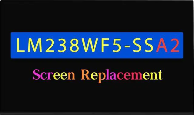Main image of NUOLAISUN 23.8" Screen Replacement LM238WF5(SS)(A2) LM238WF5 SS A2 for HP 24-f0046 24-f0060 Touch Screen FHD LCD Display LM238WF5-SSA2 1920×1080