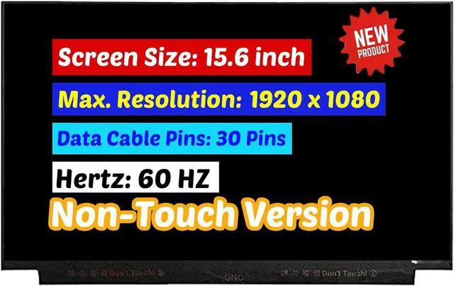 Main image of 15.6" for Asus VivoBook S15 S532F FHD 1920 * 1080 30 pin LCD Replacement Non-Touch Screen Display Panel(NO Tabs)