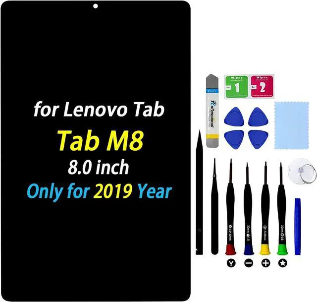 Main image of NUOLAISUN Replacement for Lenovo Tab M8 LCD Screen TB-8505 LCD Display TB-8505F LCD Digitizer TB-8505X 2019 8.0" LCD Screen Replacement Assembly (Black)