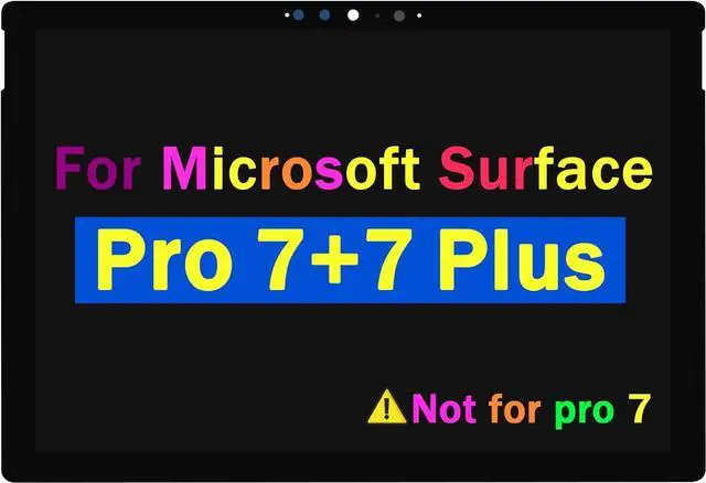 Main image of NUOLAISUN 12.3" Screen Replacement for Microsoft Surface Pro 7+ 7 Plus 1960 1961 2021 LCD Display Panel Digitizer Assembly 2736 x 1824
