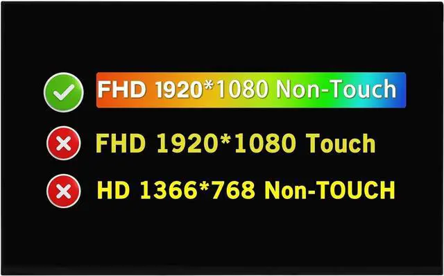 Alt view image 2 of 3 - NUOLAISUN 14.0" New Screen Replacement for Dell Latitude 14 5400 5401 5410 5411 5420 5421 5430 5431 3420 P137G P98G P144G FHD 1920×1080 30 Pins LCD Non-Touch Screen Display Panel (After 2020)