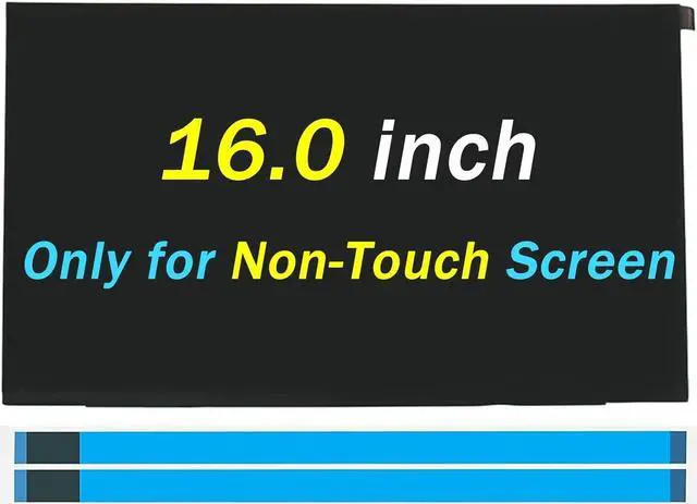 Main image of 16.0" Replacement for ASUS ROG Zephyrus G16 GU603HE 165HZ 40Pins 2560X1600 LCD LED Laptop Display Digitizer Panel (Only for Non-Touch Screen)