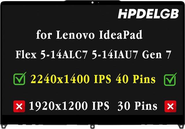 Sceen Eplacement Fo Lenovo IdeaPad Flex 5-14ALC7 5-14IAU7