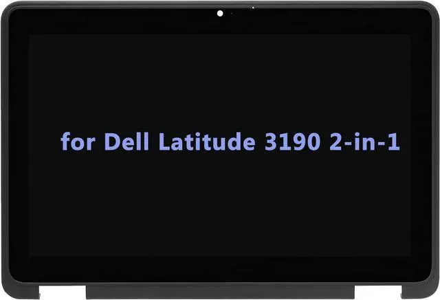 Main image of 11.6" Replacement for Dell Latitude 3190 2-in-1 DR27J 0DR27J DD9NC 0DD9NC 9KNWN 09KNWN 00WYGV 00G935 9HNJ4 09HNJ4 KYV20 0KYV20 LCD Touch Screen Display Digitizer Assembly HD (1366x768-30 Pins)