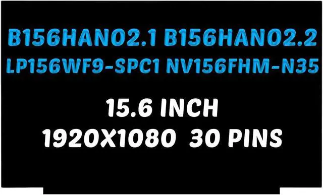 Main image of NUOLAISUN B156HAN08.0 Replacement for Dell inspiron G5 15 SE 5505 LCD Screen for P89F BOE084A 0K055G Display 1920x1080 15.6 " 40 Pins 144Hz LED Display Digitizer Panel (for Non-Touch Screen Only)
