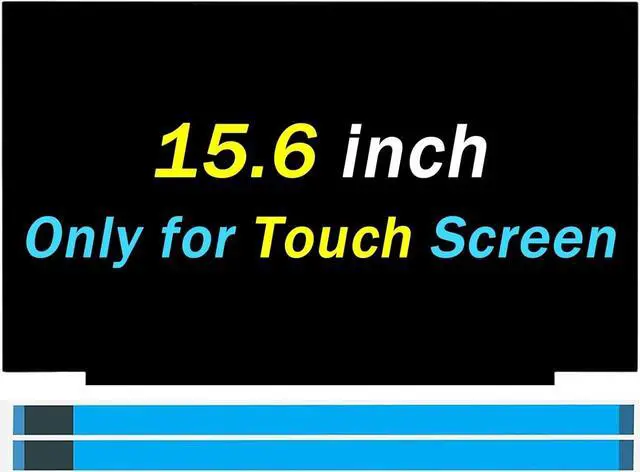 Main image of NUOLAISUN Screen Replacement 15.6" for HP 15-dw2048nr 2Z804UA 40 pin 60HZ (HD 1366X768) IPS LCD LED Display Digitizer Panel(Only for Touch Screen)