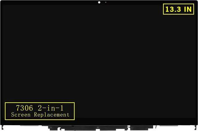 Main image of 13.3" Screen Replacement for Dell Inspiron 13 7306 2-in-1 P124G002 P125G002 FullHD 1080P LCD Display Touch Screen Digitizer Assembly Bezel with Touch Control Board (1920x1080-30Pin Connector)