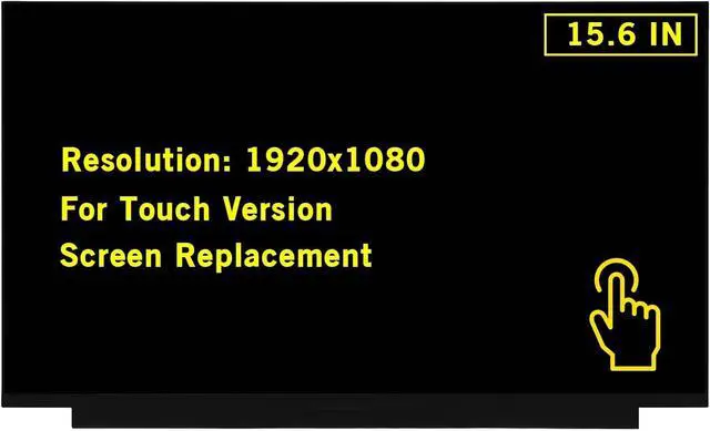 Main image of 15.6" New Screen Replacement for Lenovo ThinkPad T15 P15s Gen 1 FHD 1920x1080 40Pin Touch Screen LED LCD Display Panel