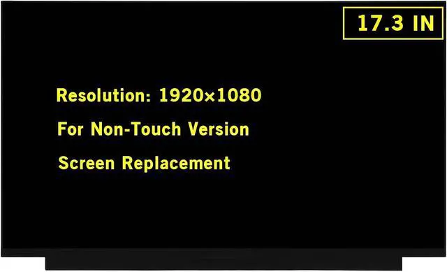 Alt view image 7 of 7 - NUOLAISUN 17.3" Screen Replacement for HP 17-cn0023dx 17-CN0053CL 17-CN0033DX 316H8UA P/N M50442-001 17-CN0173ST 17-CN0168ST 17-C0000 LCD FHD 1920x1080 IPS Display Panel (60Hz - 30pins Connector)
