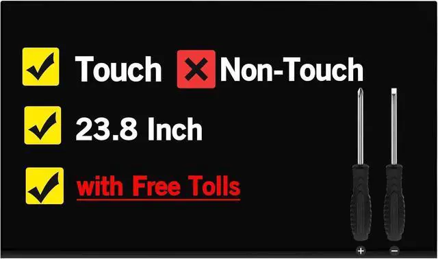 Main image of 23.8 inch New Screen Replacement for Asus M5401WU FHD 1920 * 1080 Touch LCD Display Panel