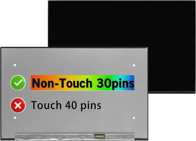 Alt view image 2 of 3 - NUOLAISUN 15.6" New Screen Replacement for Dell Precision 15 3550 3560 3551 3570 3571 P104F FHD 1920×1080 30 Pins 60HZ LCD Non-Touch Screen Display Panel (Not for 30pins Narrow)