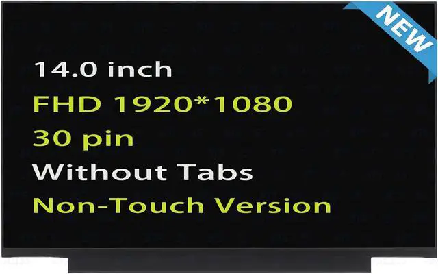 Main image of NUOLAISUN For ASUS VivoBook 14 F412F LCD Non-Touch Screen Replacement Display Panel (Without Tabs)