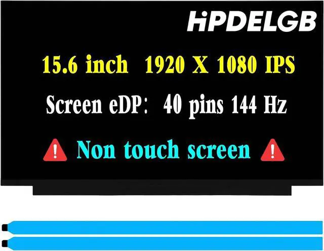 Main image of NUOLAISUN Replacement for Acer Nitro 5 AN515-54 AN515-55 AN515-57 AN515-58 N20C1 N22C1 737S 74TT 76DW 728C 73H1 LCD Screen Display 15.6" 144Hz 40PIN 1920x1080 IPS (Non-Touch Screen)
