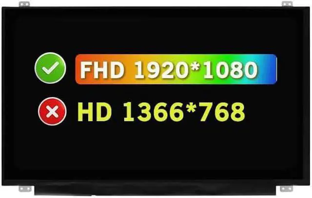 Alt view image 2 of 3 - 14.0" Replacement for Dell Latitude 14 5450 E5450 P48G /5480 5488 5490 5491 5495 / E6440 E5470 E7440 E7450 P63G P40G Screen LCD Display Panel Non-Touch (Older Models Before 2020 FHD 1920×1080 30 Pins)