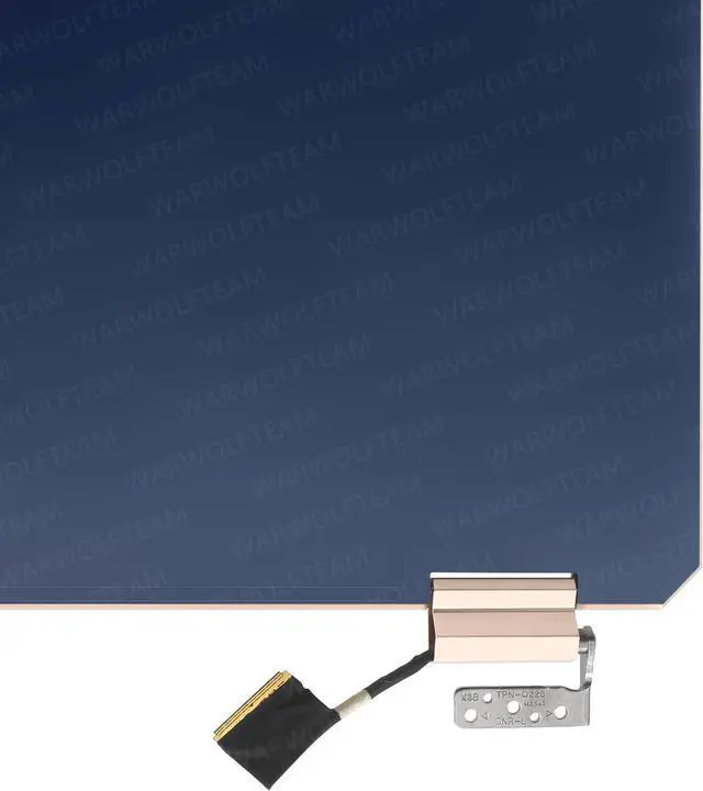 Alt view image 5 of 5 - NUOLAISUN 15.6in LCD UHD Touch Screen Digitizer Replacement Whole Hinge-up Assembly for HP Spectre X360 15-EB 15-EB0073TX 15-EB0081NR 15-EB0083NR 15-EB1043DX L97633-001 (UHD Cable Version, Blue)