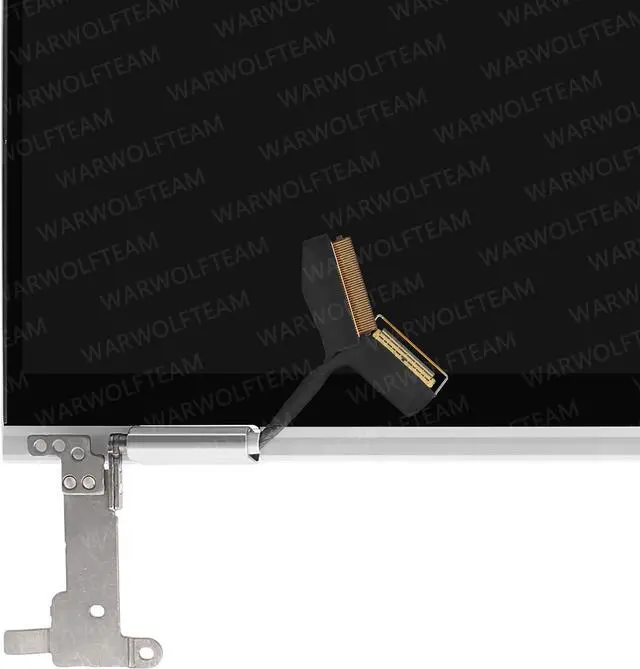 Alt view image 3 of 5 - NUOLAISUN 13.3inch LED LCD 1920X1080 FHD Touch Screen Digitizer Replacement Whole Hinge-up Assembly LP133WF9-SPF1 Compatible with Dell Inspiron 13 7306 2-in-1 P124G P125G FHDKN(Silver)