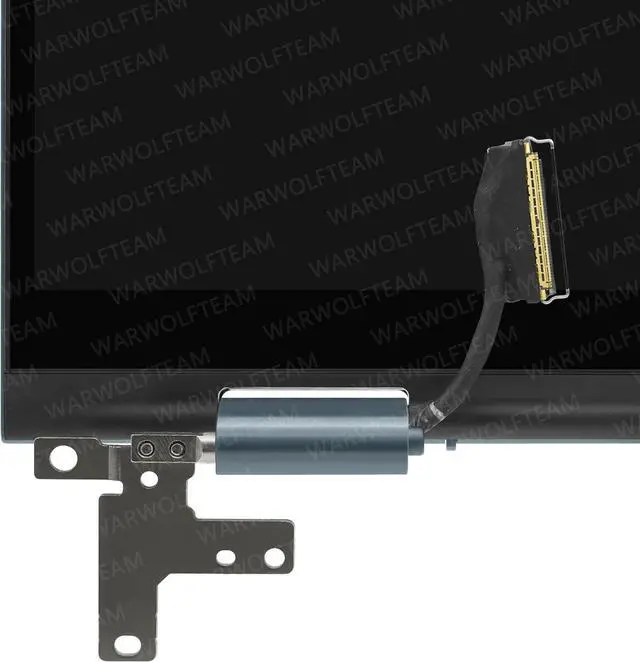 Alt view image 2 of 5 - NUOLAISUN 14in 1920X1080 LED LCD Touch Screen Digitizer Display Cover Cable Hinges Full Top Assembly Compatible with Dell Inspiron 14 7415 2-in-1 P147G P147G001(Blue)