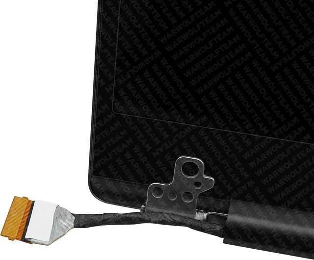 Alt view image 3 of 4 - NUOLAISUN 15.6inch Compatible with Samsung Galaxy Book2 Pro NP950XED-KA1SE NP950XED-KA1US BA96-08370A 1920 x 1080 FHD LCD OLED Screen Digitizer Replacement Whole Hinge-up Assembly (Graphite)