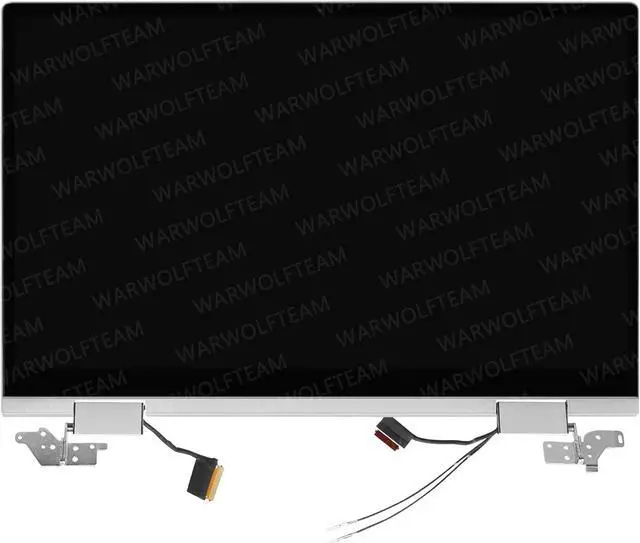 Alt view image 2 of 6 - NUOLAISUN 15.6inch LED LCD 1920X1080 FHD Screen Digitizer Replacement Whole Hinge-up Assembly Compatible with HP Envy X360 15-ED 15M-ED0013DX 15M-ED0023DX L93180-001(Silver)