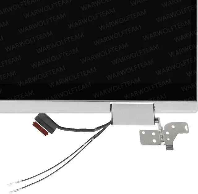 Alt view image 4 of 6 - NUOLAISUN 15.6inch LED LCD 1920X1080 FHD Screen Digitizer Replacement Whole Hinge-up Assembly Compatible with HP Envy X360 15-ED 15M-ED0013DX 15M-ED0023DX L93180-001(Silver)