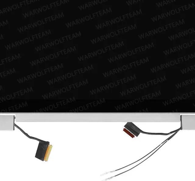 Alt view image 5 of 6 - NUOLAISUN 15.6inch LED LCD 1920X1080 FHD Screen Digitizer Replacement Whole Hinge-up Assembly Compatible with HP Envy X360 15-ED 15M-ED0013DX 15M-ED0023DX L93180-001(Silver)