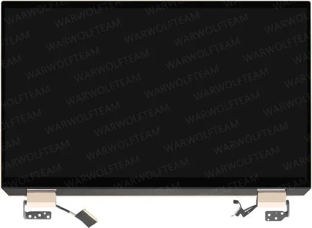 Alt view image 6 of 6 - NUOLAISUN 15.6in LCD 3840X2160 Touch Screen Digitizer Replacement Whole Hinge-up Assembly for HP Spectre X360 15-EB0041TX 15-EB0042TX 15-EB0043DX 15-EB0043TX L97636-001 (UHD Cable Version, Brown)