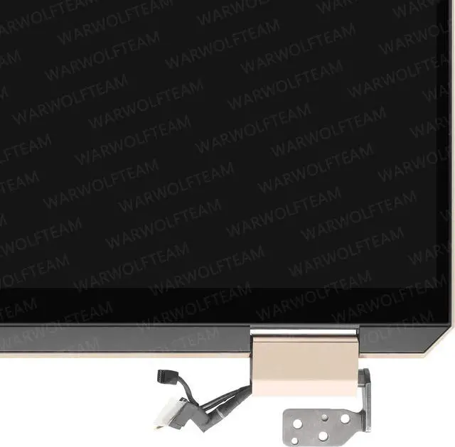 Alt view image 5 of 6 - NUOLAISUN 15.6in LCD 3840X2160 Touch Screen Digitizer Replacement Whole Hinge-up Assembly for HP Spectre X360 15-EB0041TX 15-EB0042TX 15-EB0043DX 15-EB0043TX L97636-001 (UHD Cable Version, Brown)