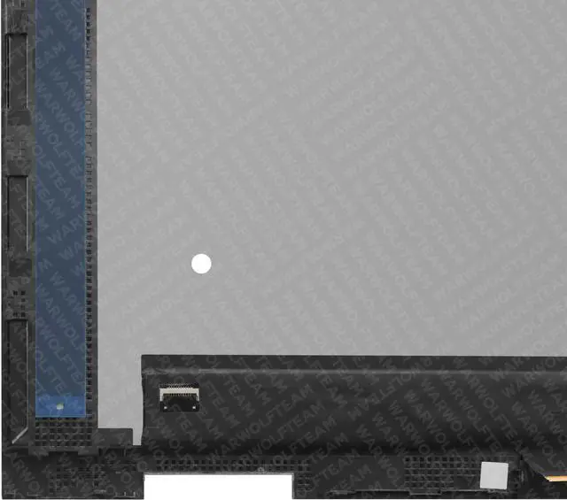 Alt view image 4 of 6 - NUOLAISUN 15.6in Compatible with HP Envy x360 15-EW 15T-EW 15T-EW100 15-EW0504NA L73066-JD2 FHD 1920 x 1080 30Pins LCD Touch Screen Display Digitizer Assembly with Bezel(Silver)